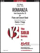 Romanza from Concerto No. 20 Concert Band sheet music cover